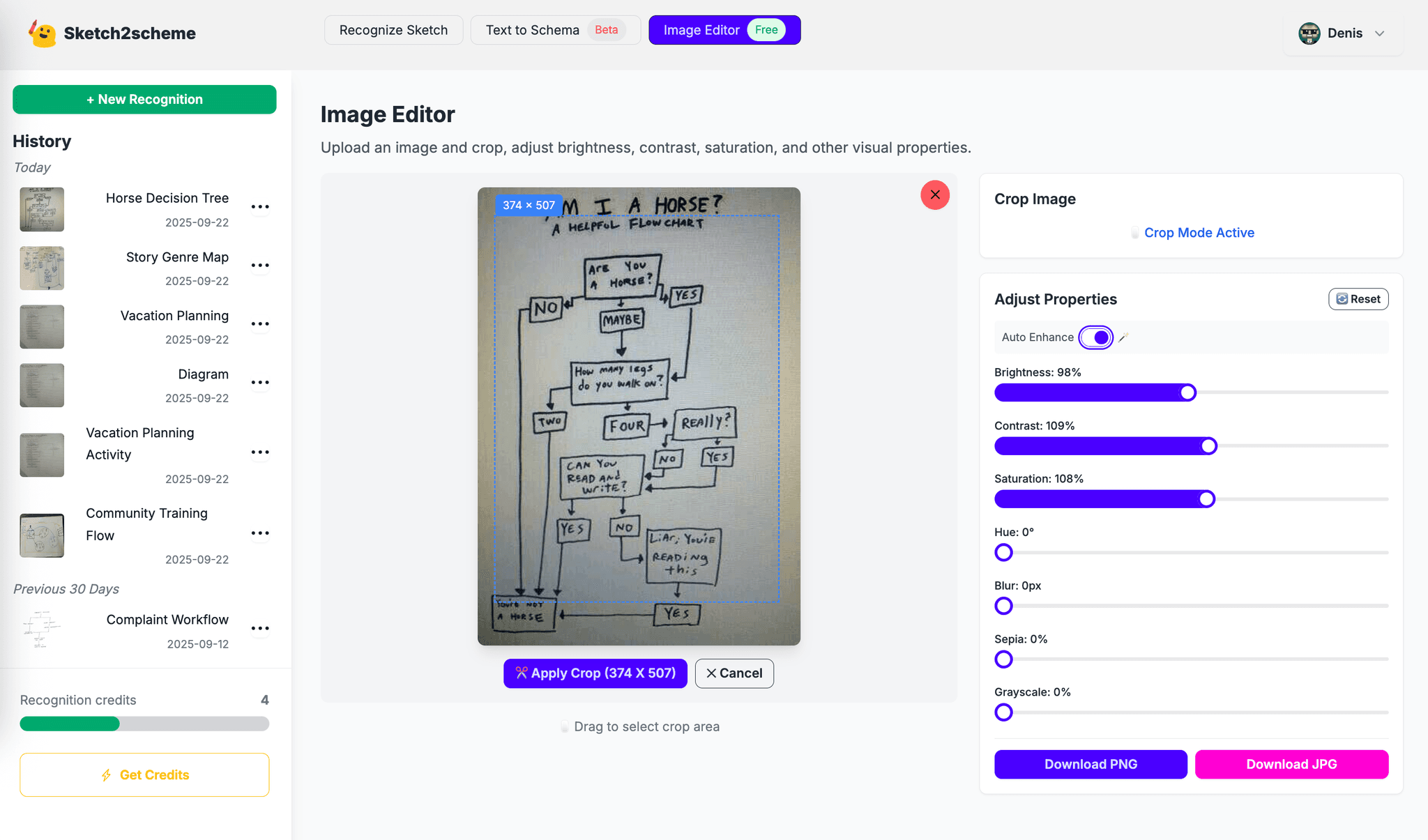 Image Editor feature screenshot